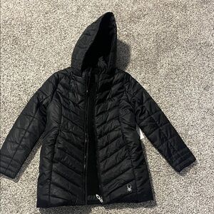 Girls Spyder Kids Black Puffer Jacket